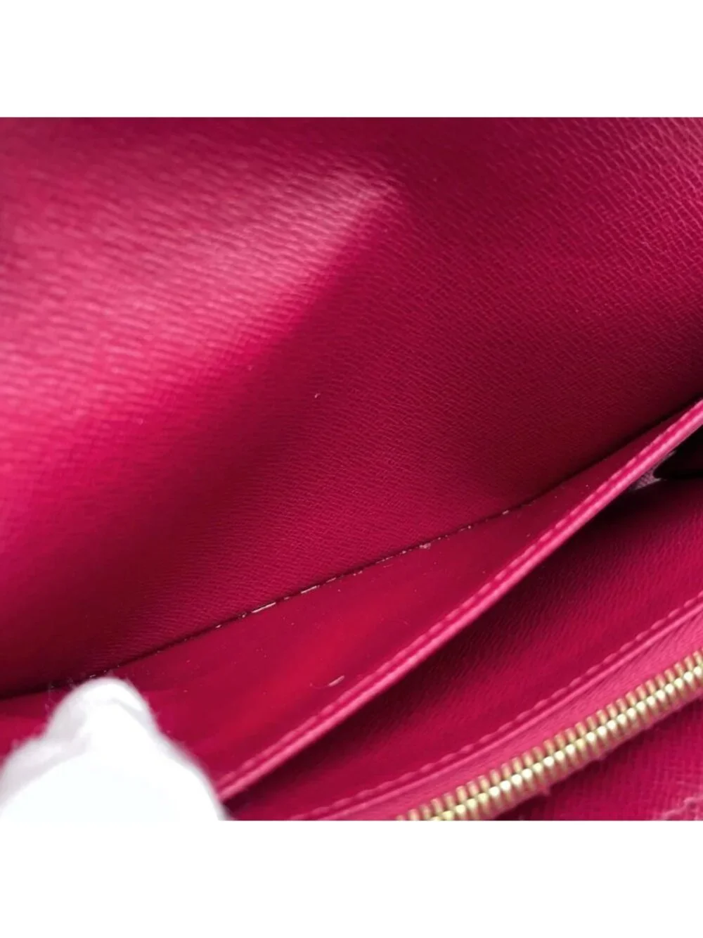 Louis Vuitton Bifold Wallet Portefeuille Sarah Monogram Fuchsia Pink